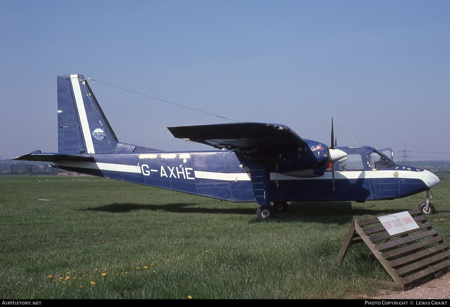 Aircraft Photo of G-AXHE | Britten-Norman BN-2A Islander | AirHistory.net #404793