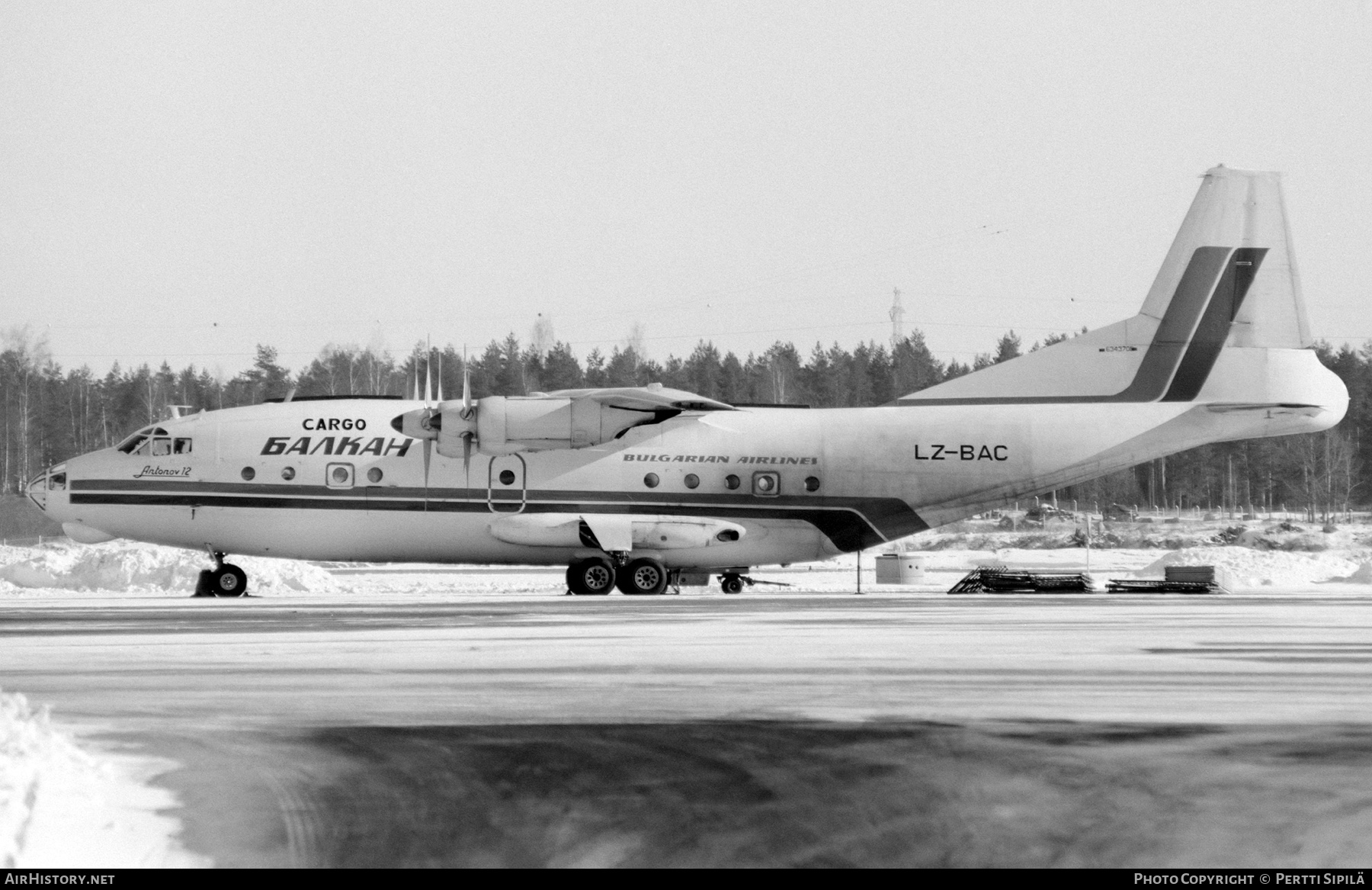 Aircraft Photo of LZ-BAC | Antonov An-12B | Balkan - Bulgarian Airlines Cargo | AirHistory.net #404798