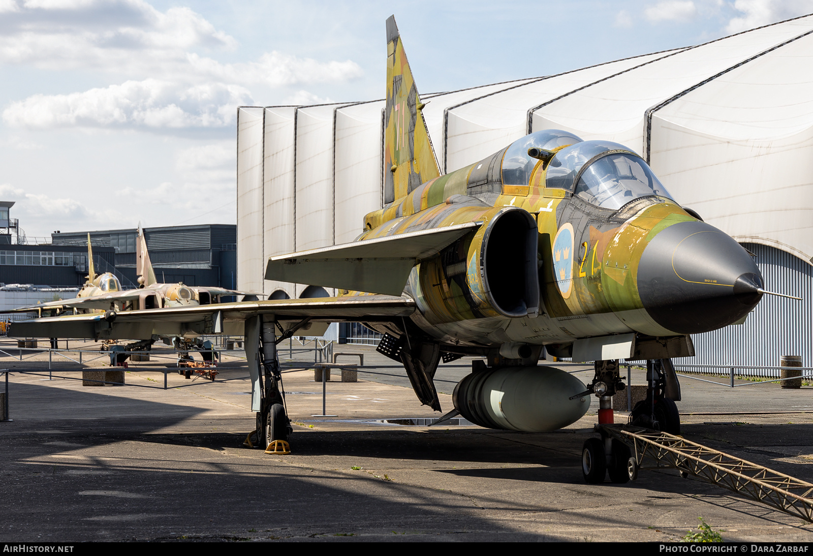 Aircraft Photo of 37808 | Saab Sk37E Viggen | Sweden - Air Force | AirHistory.net #404812