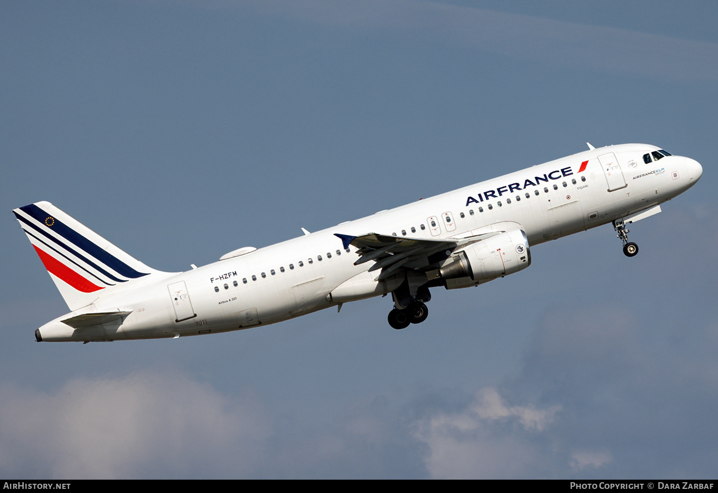 Aircraft Photo of F-HZFM | Airbus A320-214 | Air France | AirHistory.net #404816