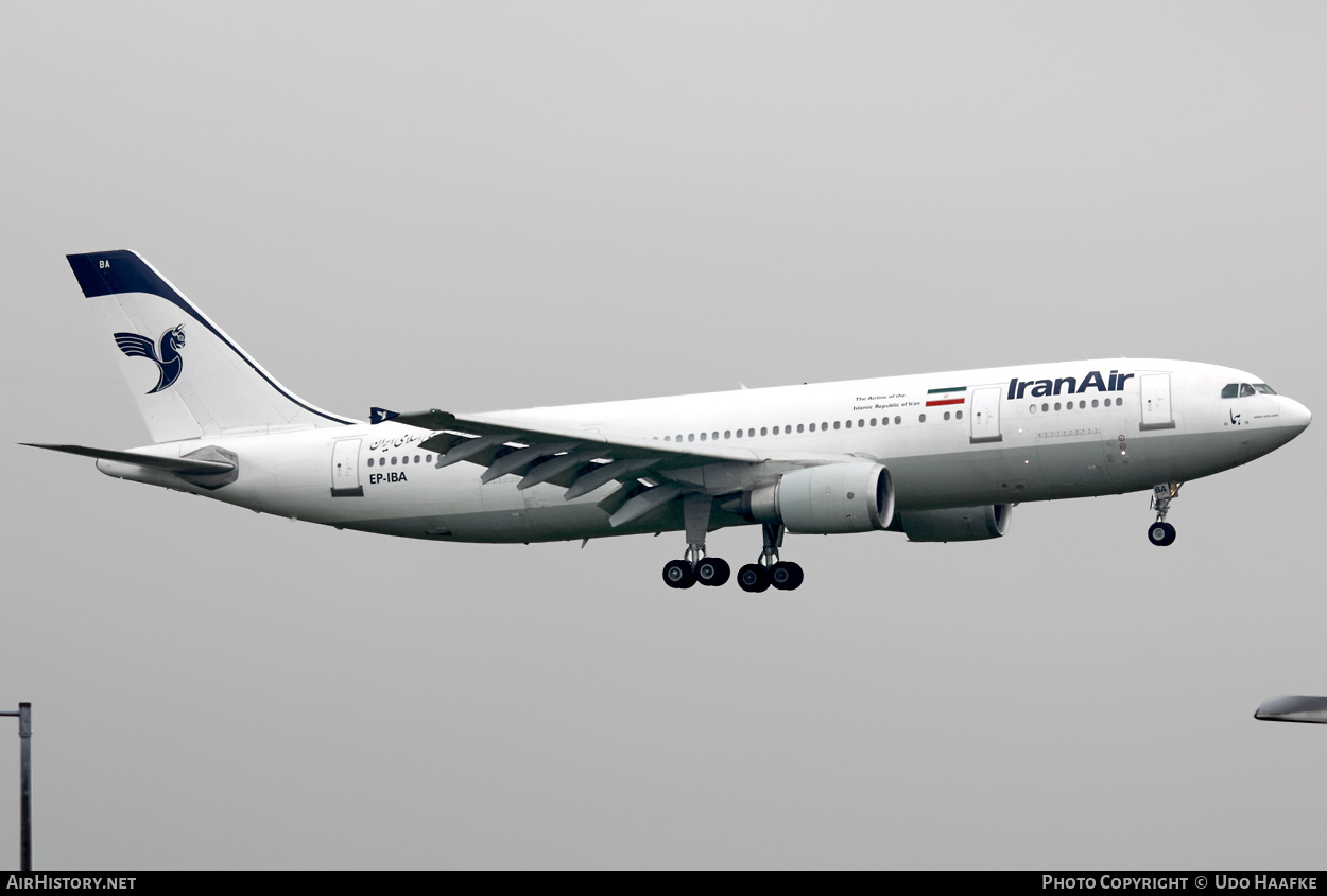 Aircraft Photo of EP-IBA | Airbus A300B4-605R | Iran Air | AirHistory.net #404826