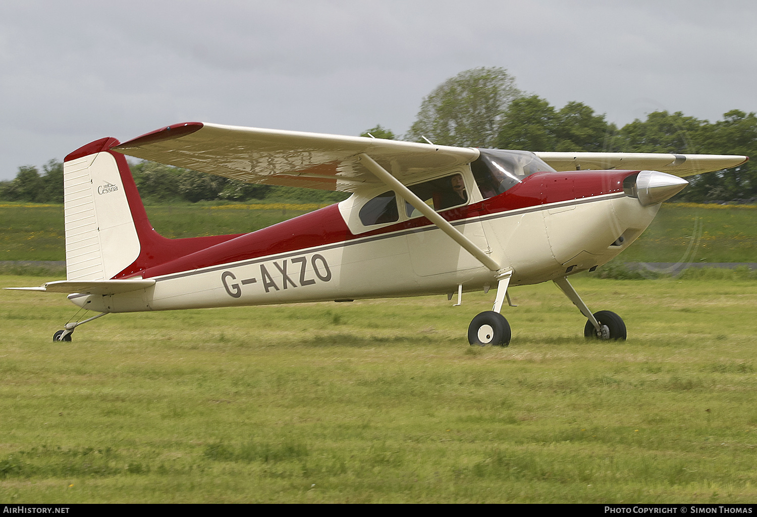 Aircraft Photo of G-AXZO | Cessna 180 | AirHistory.net #404841