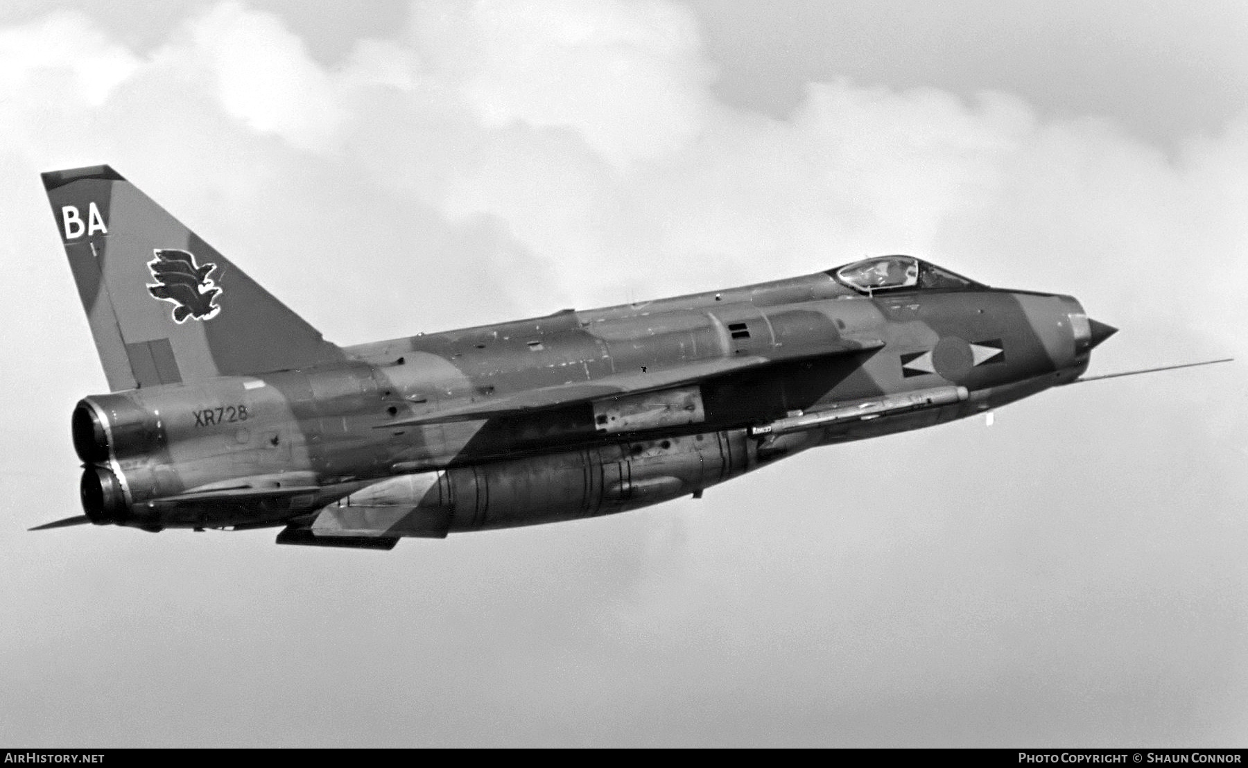 Aircraft Photo of XR728 | English Electric Lightning F6 | UK - Air Force | AirHistory.net #404842