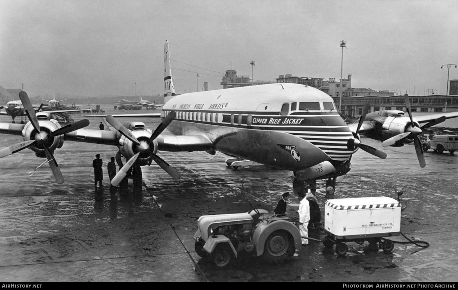 Aircraft Photo of N733PA | Douglas DC-7C | Pan American World Airways - PAA | AirHistory.net #404844