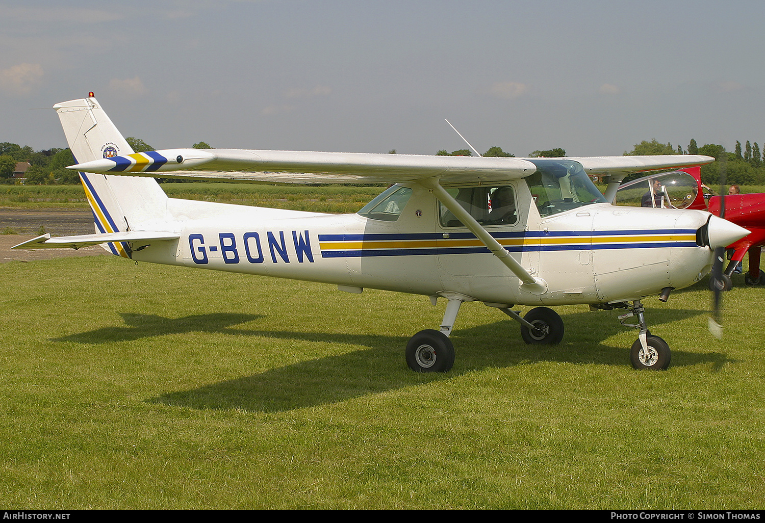 Aircraft Photo of G-BONW | Cessna 152 | Lincoln Aero Club | AirHistory.net #404849