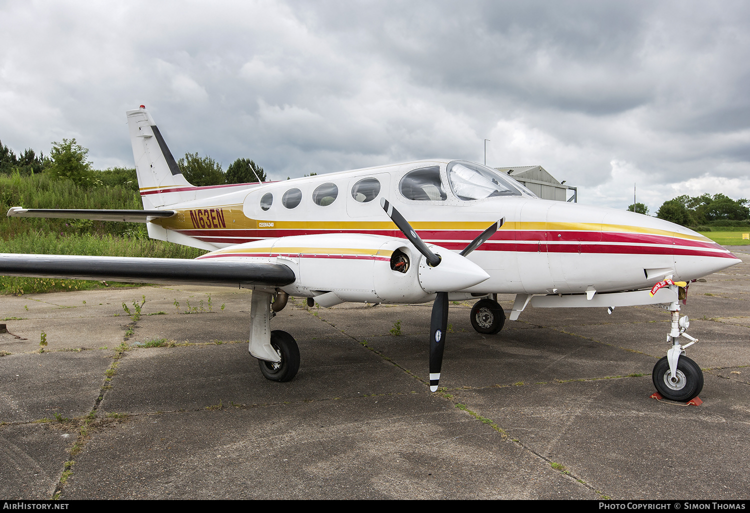 Aircraft Photo of N63EN | Cessna 340 | AirHistory.net #404850