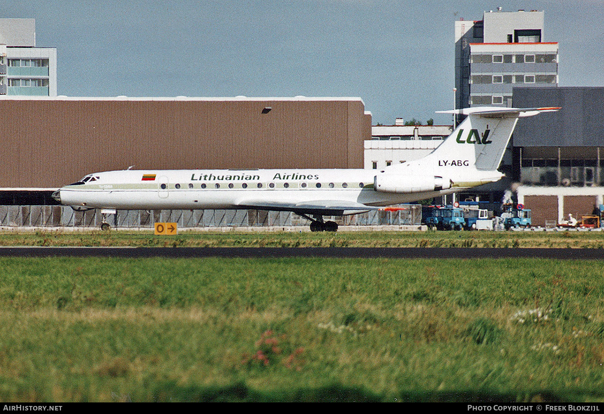 Aircraft Photo of LY-ABG | Tupolev Tu-134A-3 | Lithuanian Airlines | AirHistory.net #404854