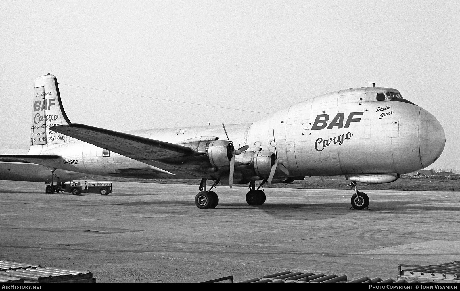 Aircraft Photo of G-ASDC | Aviation Traders ATL-98 Carvair | British Air Ferries - BAF | AirHistory.net #404855