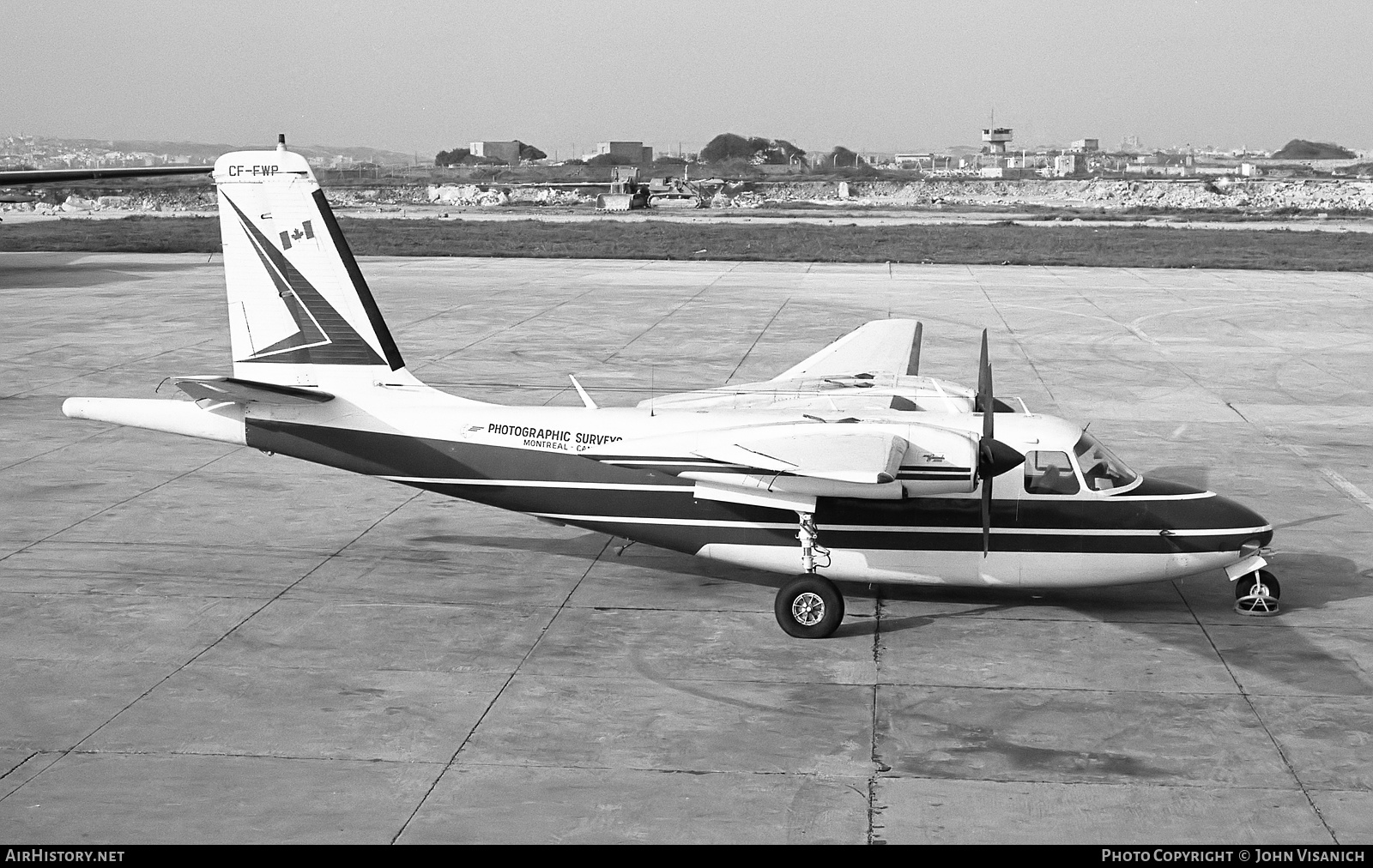 Aircraft Photo of CF-FWP | Aero Commander 500B Commander | Photographic Surveys | AirHistory.net #404856