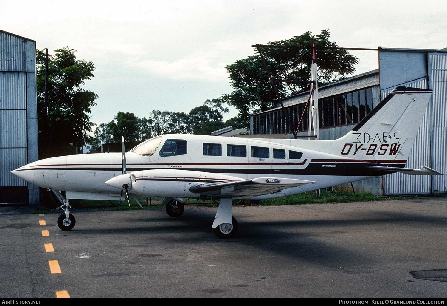 Aircraft Photo of 3D-AFS / OY-BSW | Cessna 402C | AirHistory.net #404860