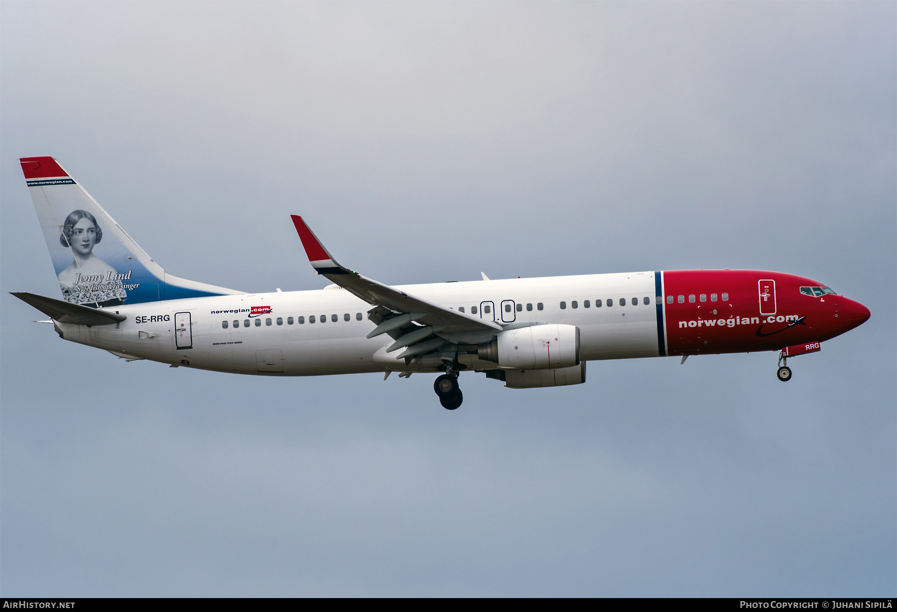 Aircraft Photo of SE-RRG | Boeing 737-8JP | AirHistory.net #404869
