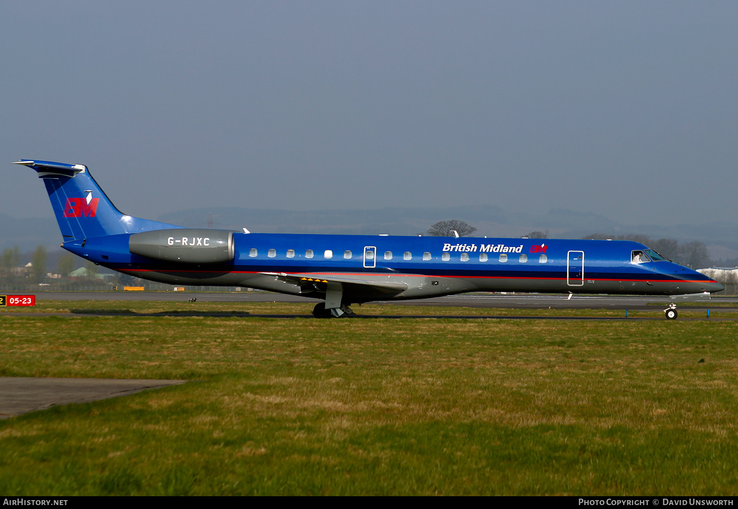 Aircraft Photo of G-RJXC | Embraer ERJ-145EP (EMB-145EP) | British Midland Airways - BMA | AirHistory.net #404908