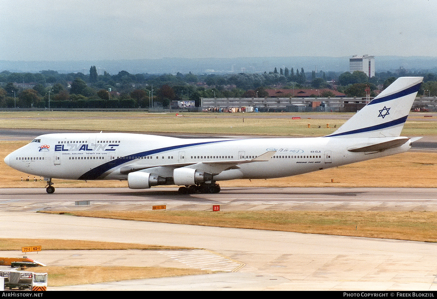 Aircraft Photo of 4X-ELA | Boeing 747-458 | El Al Israel Airlines | AirHistory.net #404913