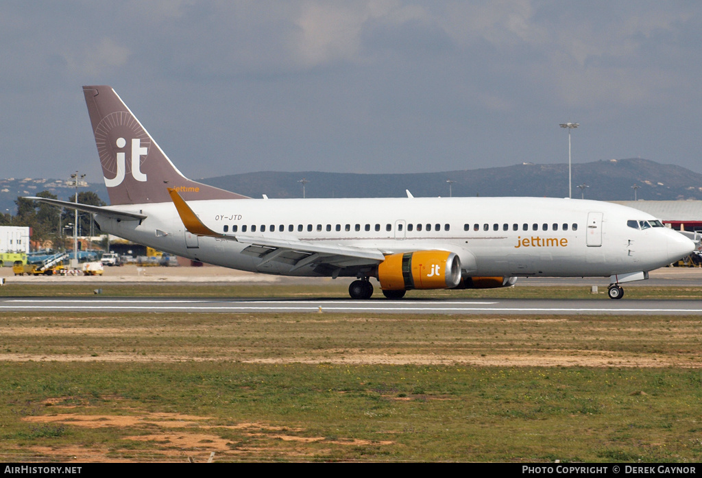 Aircraft Photo of OY-JTD | Boeing 737-3Y0 | Jettime | AirHistory.net #404915