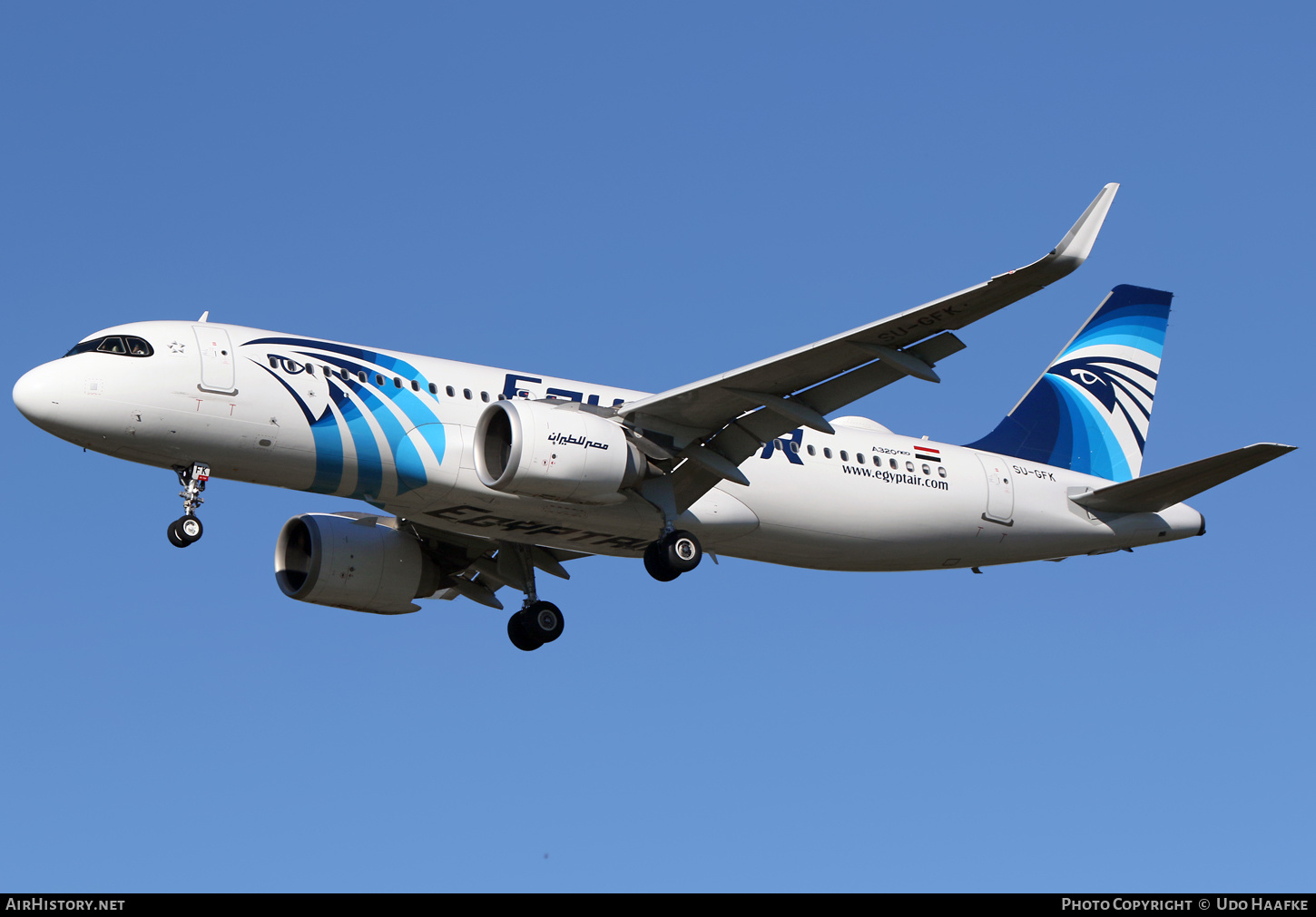 Aircraft Photo of SU-GFK | Airbus A320-251N | EgyptAir | AirHistory.net #404930