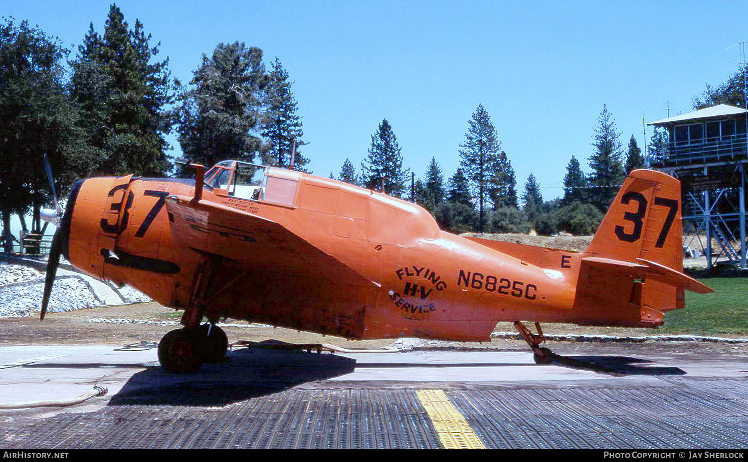 Aircraft Photo of N6825C | Grumman TBM-3/AT Avenger | Hemet Valley Flying Service | AirHistory.net #404936