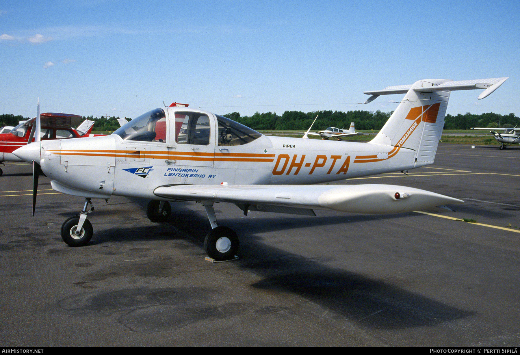 Aircraft Photo of OH-PTA | Piper PA-38-112 Tomahawk | Finnairin Lentokerho | AirHistory.net #404938