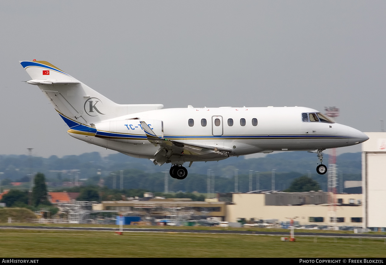 Aircraft Photo of TC-TKC | Raytheon Hawker 850XP | AirHistory.net #404951