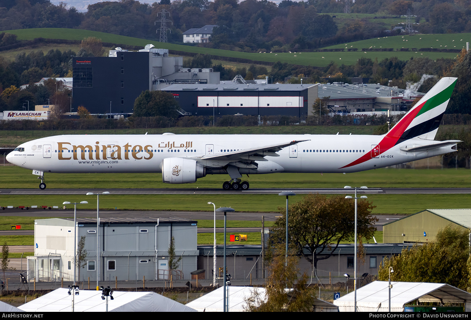 Aircraft Photo of A6-ECK | Boeing 777-31H/ER | Emirates | AirHistory.net #404952