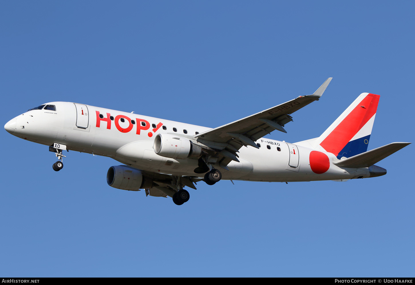 Aircraft Photo of F-HBXO | Embraer 170LR (ERJ-170-100LR) | Hop! | AirHistory.net #404954