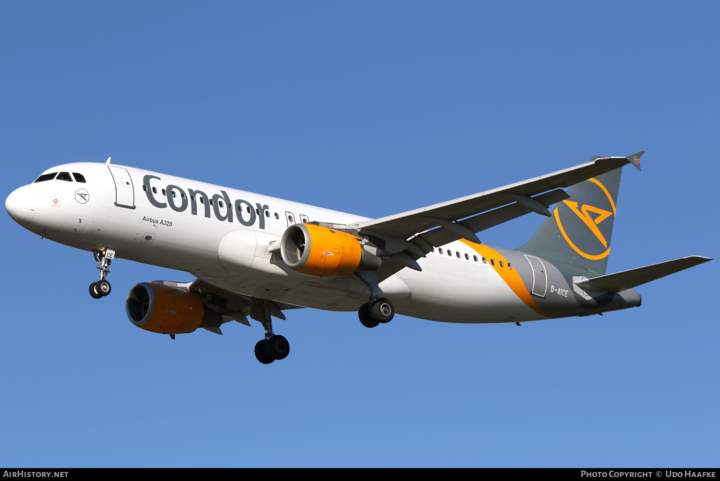 Aircraft Photo of D-AICE | Airbus A320-212 | Condor Flugdienst | AirHistory.net #404968