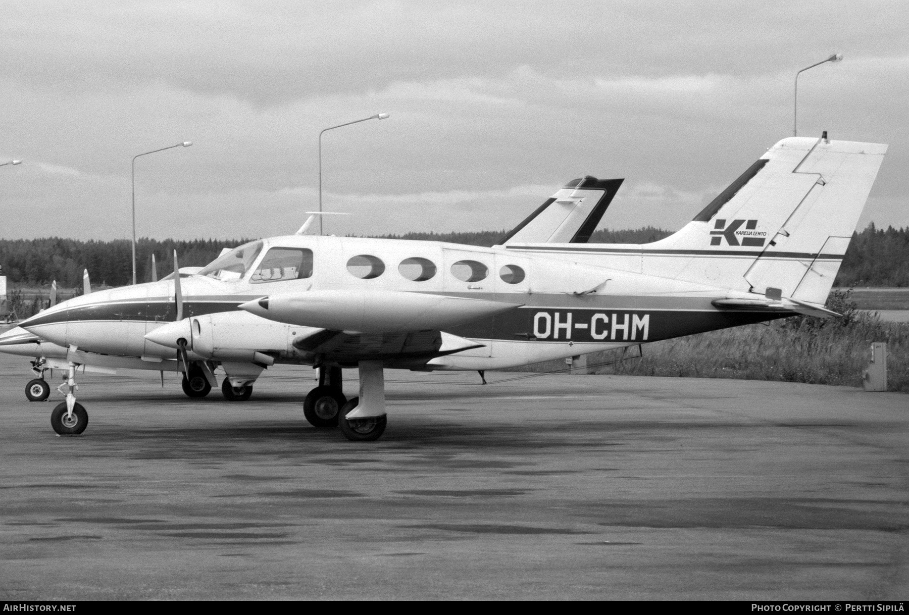 Aircraft Photo of OH-CHM | Cessna 401A | Karelia Lento | AirHistory.net #404971