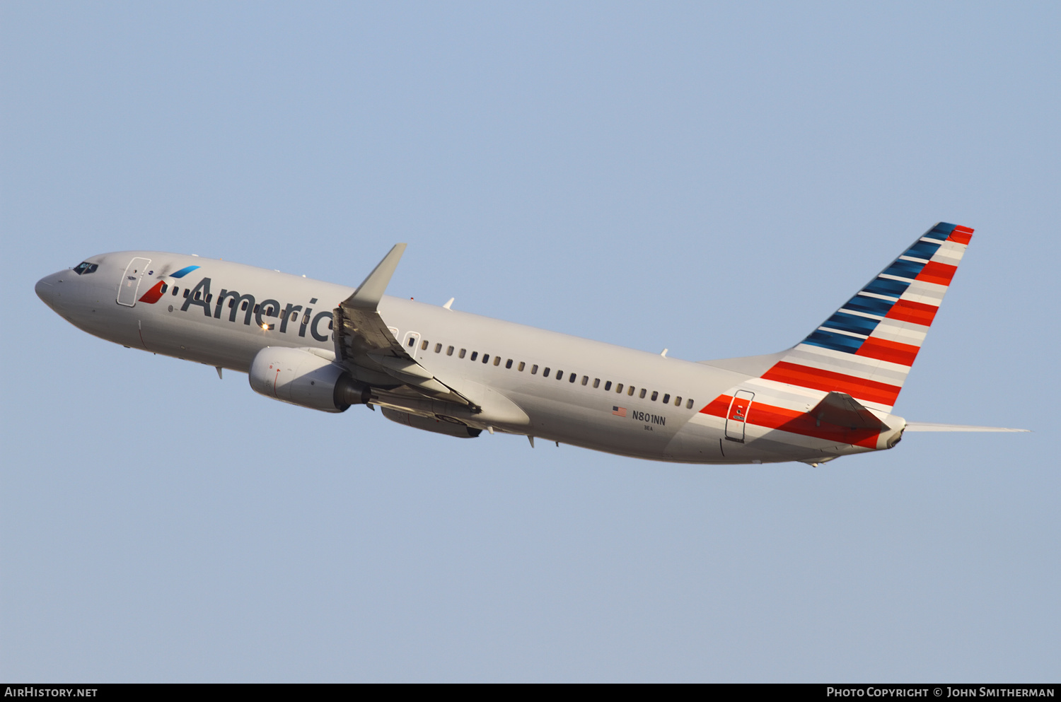 Aircraft Photo of N801NN | Boeing 737-823 | American Airlines | AirHistory.net #404992