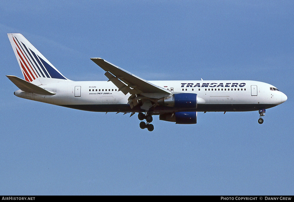 Aircraft Photo of EI-CZD | Boeing 767-216/ER | Transaero Airlines | AirHistory.net #404994
