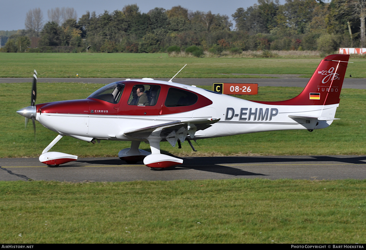 Aircraft Photo of D-EHMP | Cirrus SR-22 G3-GTSX Turbo | AirHistory.net #405001