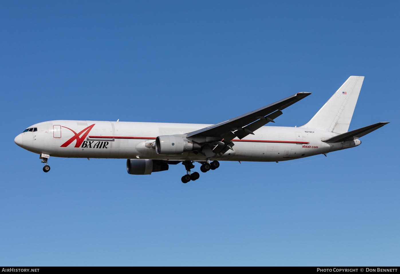 Aircraft Photo of N219CY | Boeing 767-383/ER(BDSF) | ABX Air | AirHistory.net #405004