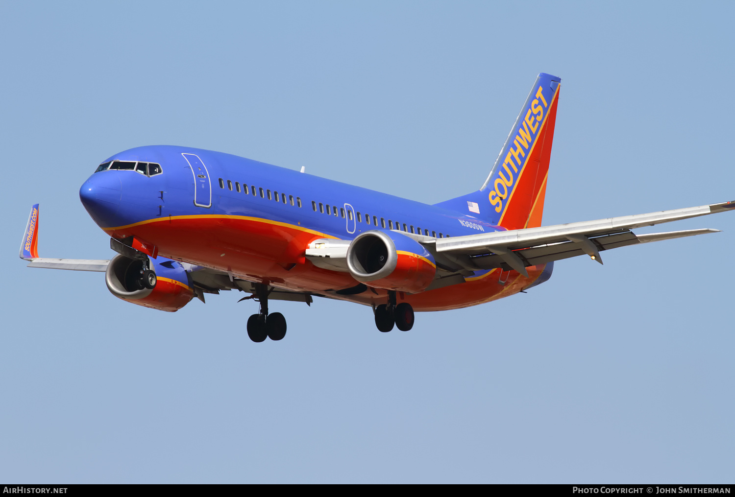 Aircraft Photo of N360SW | Boeing 737-3H4 | Southwest Airlines | AirHistory.net #405011