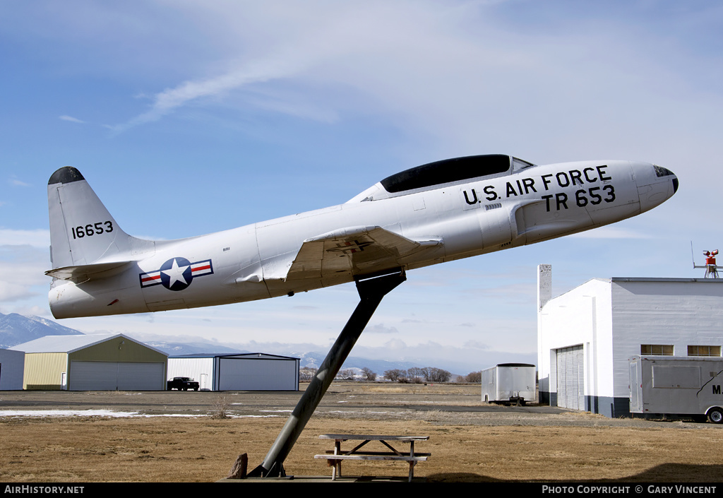 Aircraft Photo of 51-6653 / 16653 | Lockheed T-33A | USA - Air Force | AirHistory.net #405016