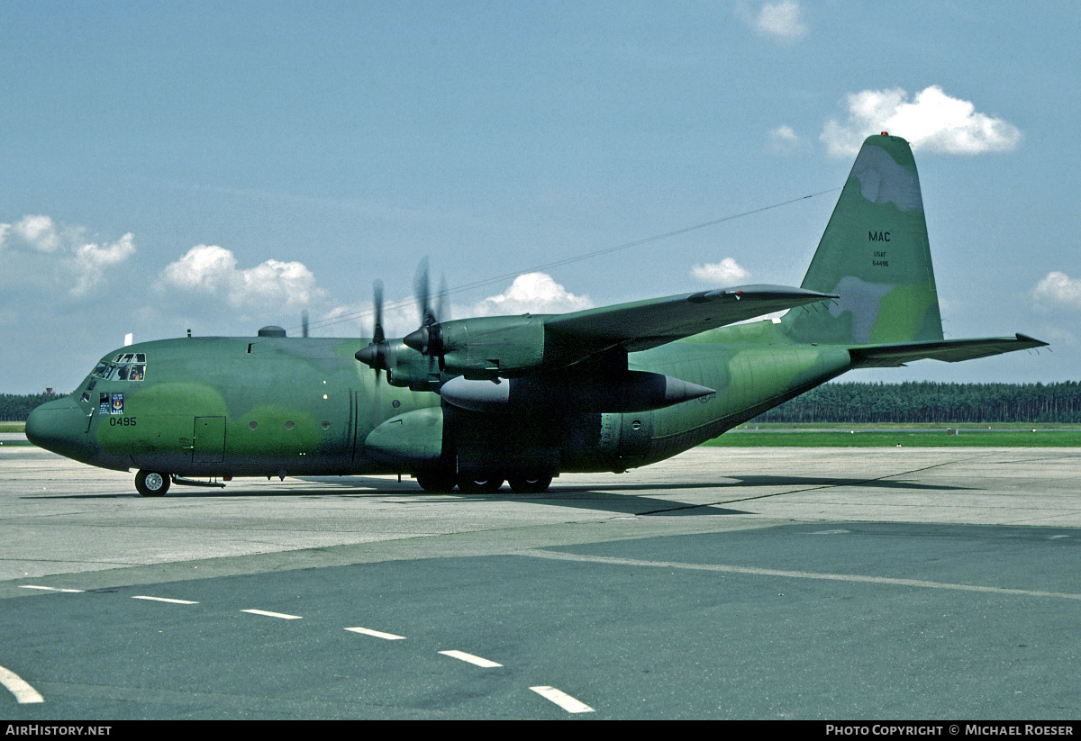 Aircraft Photo of 64-0495 / 64495 | Lockheed C-130E Hercules (L-382) | USA - Air Force | AirHistory.net #405017