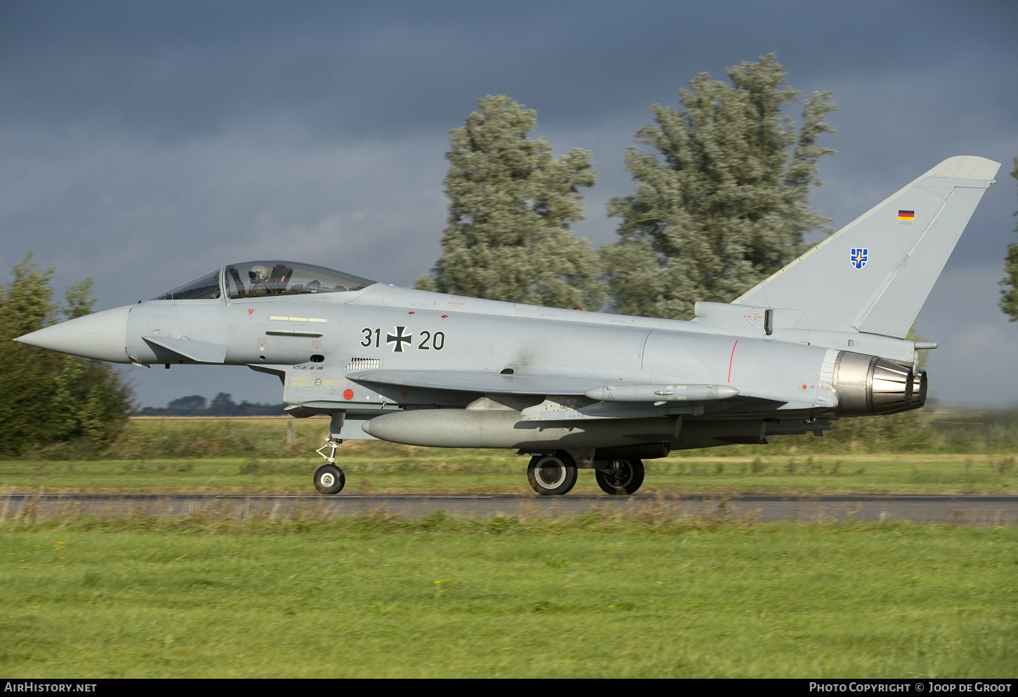 Aircraft Photo of 3120 | Eurofighter EF-2000 Typhoon S | Germany - Air Force | AirHistory.net #405022