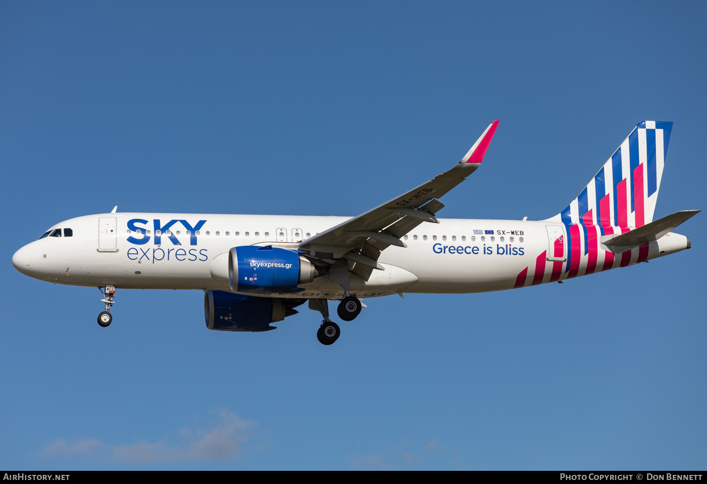 Aircraft Photo of SX-WEB | Airbus A320-252N | Sky Express | AirHistory.net #405023