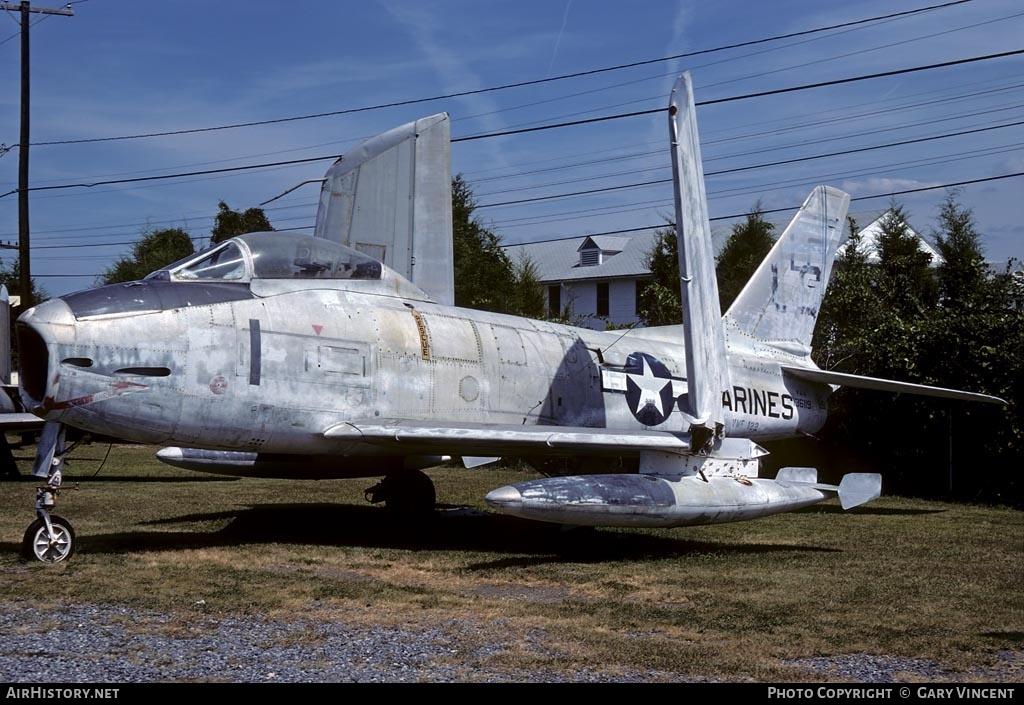 Aircraft Photo of 136119 | North American FJ-3 Fury | USA - Marines | AirHistory.net #405040