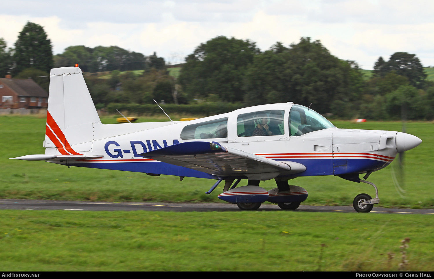 Aircraft Photo of G-DINA | Grumman American AA-5B Tiger | AirHistory.net #405054