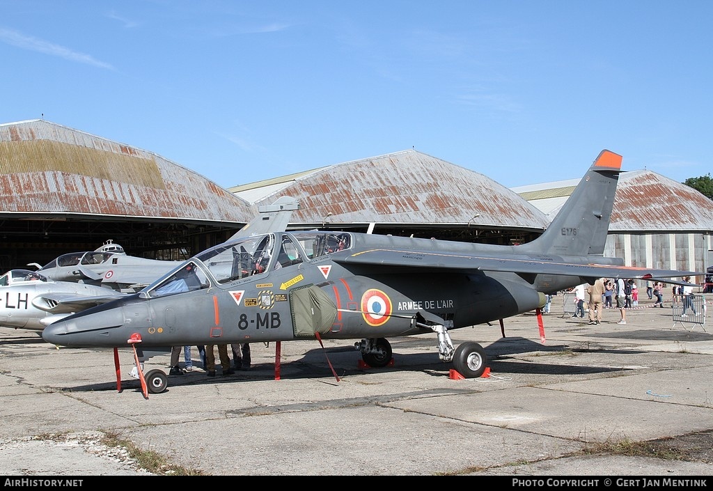 Aircraft Photo of E176 | Dassault-Dornier Alpha Jet E | France - Air Force | AirHistory.net #405058