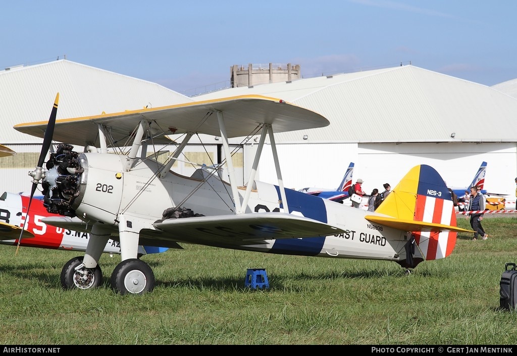 Aircraft Photo of N56938 | Boeing N2S-3 Kaydet (B75N1) | USA - Coast Guard | AirHistory.net #405064