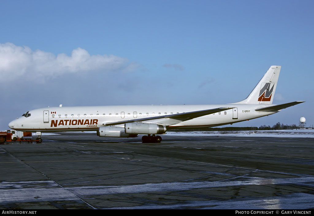 Aircraft Photo of C-GMXY | McDonnell Douglas DC-8-62 | Nationair | AirHistory.net #405070