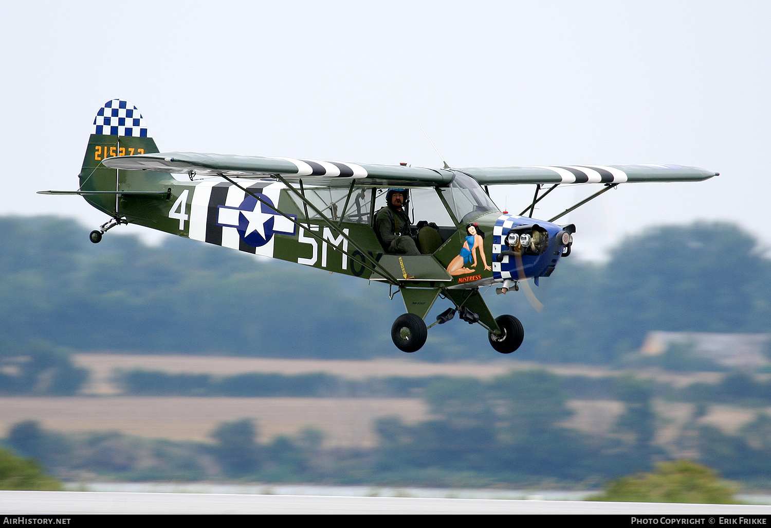 Aircraft Photo of OY-ECV / 215272 | Piper L-4A Cub (O-59A/J-3C-65D) | USA - Air Force | AirHistory.net #405071