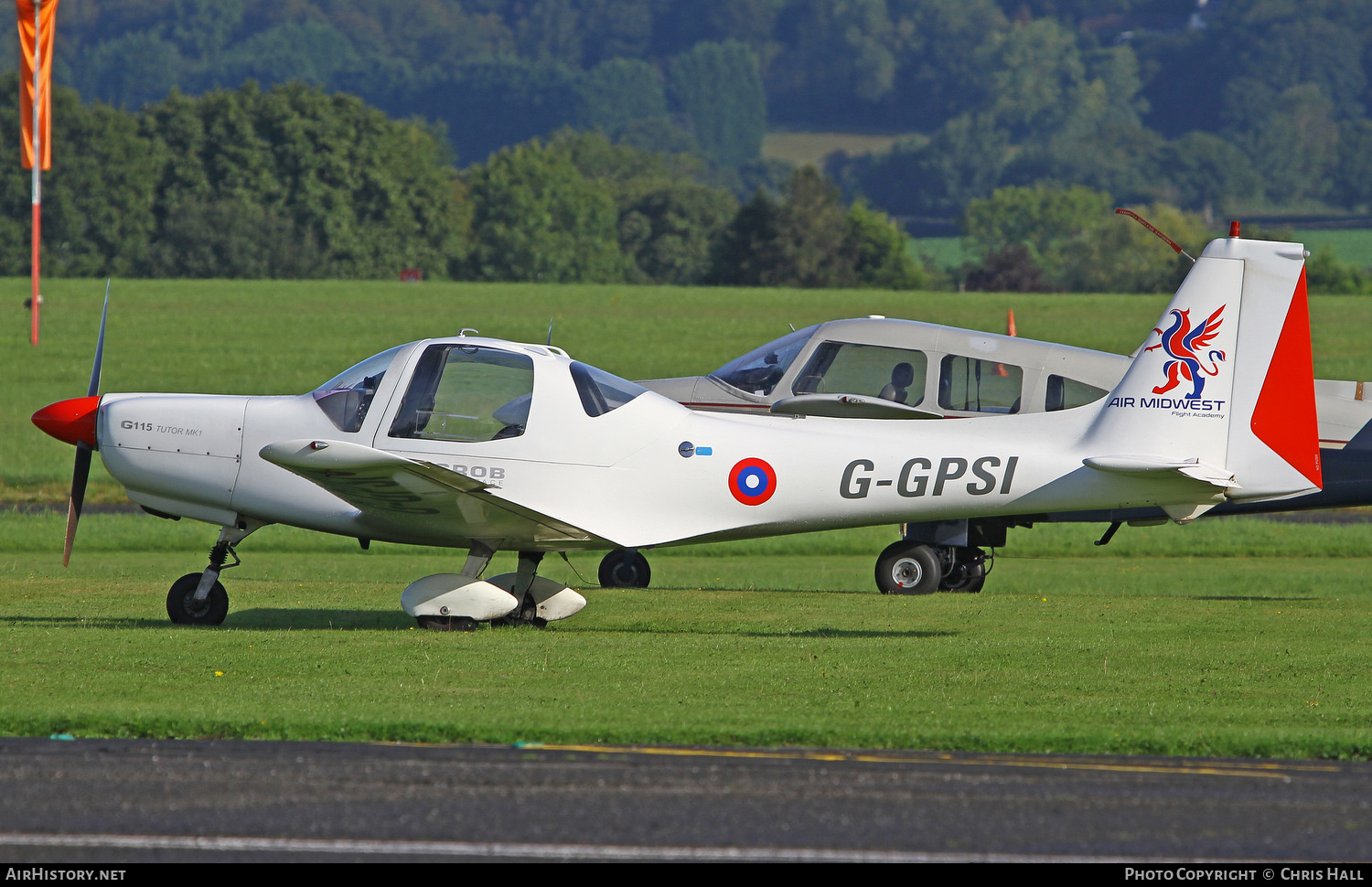 Aircraft Photo of G-GPSI | Grob G-115 | Air Midwest Flight Acadamy | AirHistory.net #405083