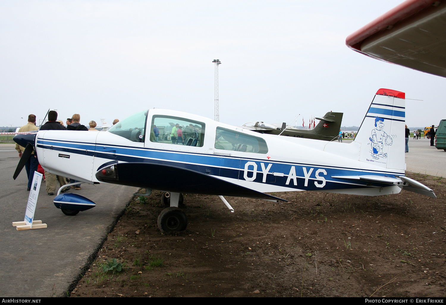 Aircraft Photo of OY-AYS | American AA-5 Traveler | AirHistory.net #405091