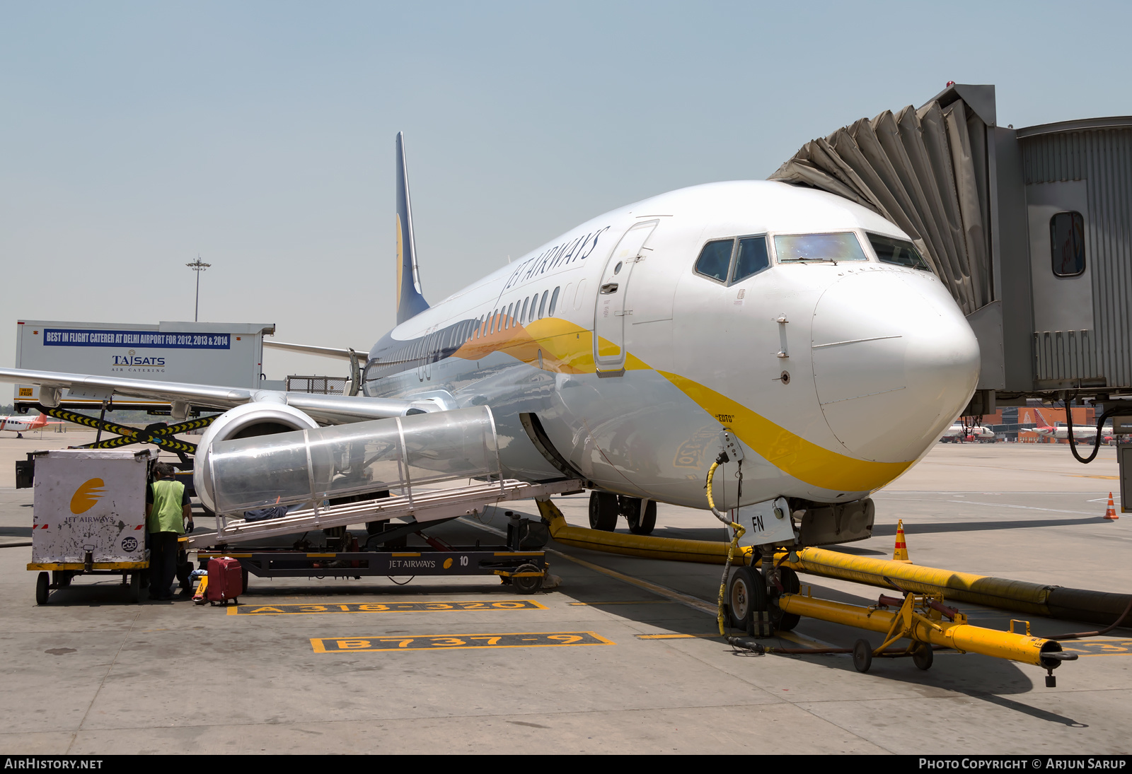 Aircraft Photo of VT-JFN | Boeing 737-8AL | Jet Airways | AirHistory.net #405109