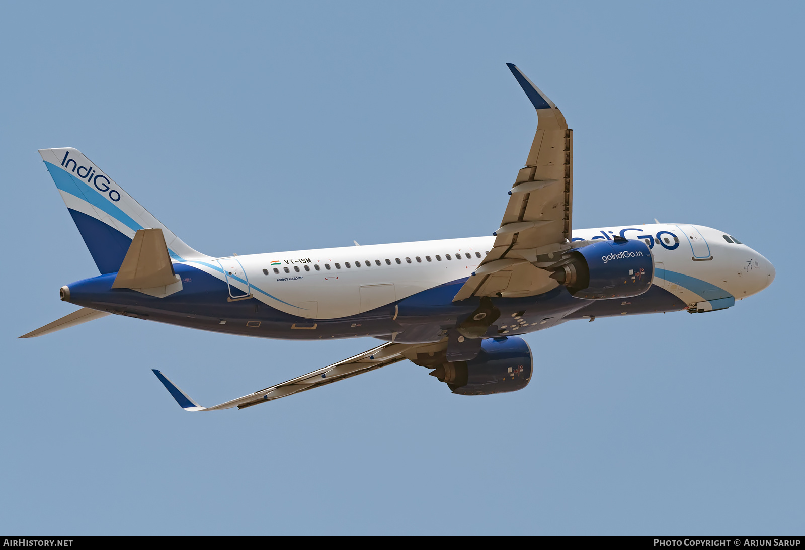 Aircraft Photo of VT-ISM | Airbus A320-271N | IndiGo | AirHistory.net #405117