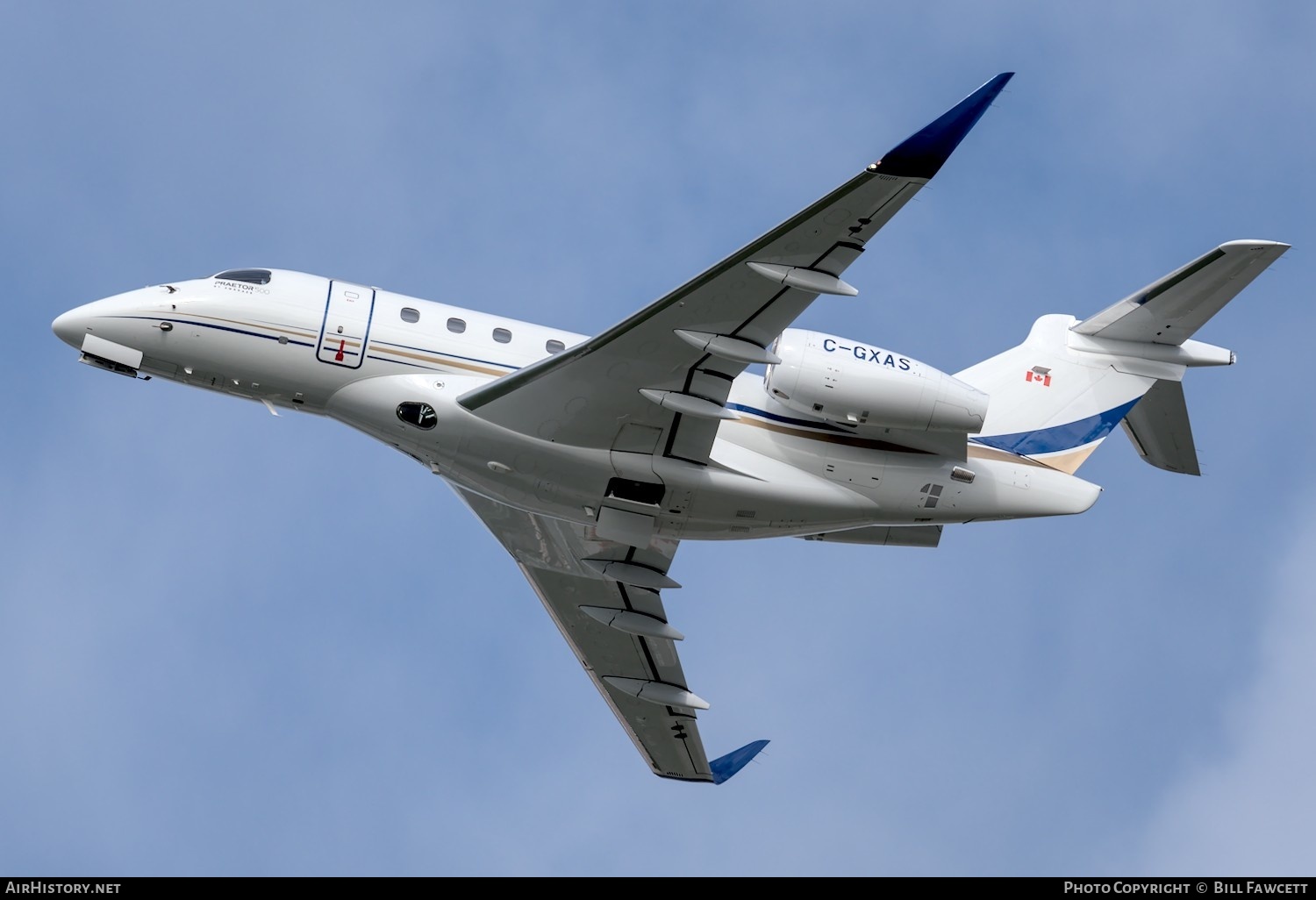 Aircraft Photo of C-GXAS | Embraer EMB-545 Praetor 500 | AirHistory.net #405130