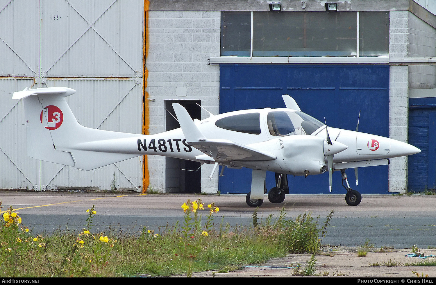 Aircraft Photo of N481TS | Diamond DA42 Twin Star | L3 Airline Academy | AirHistory.net #405134