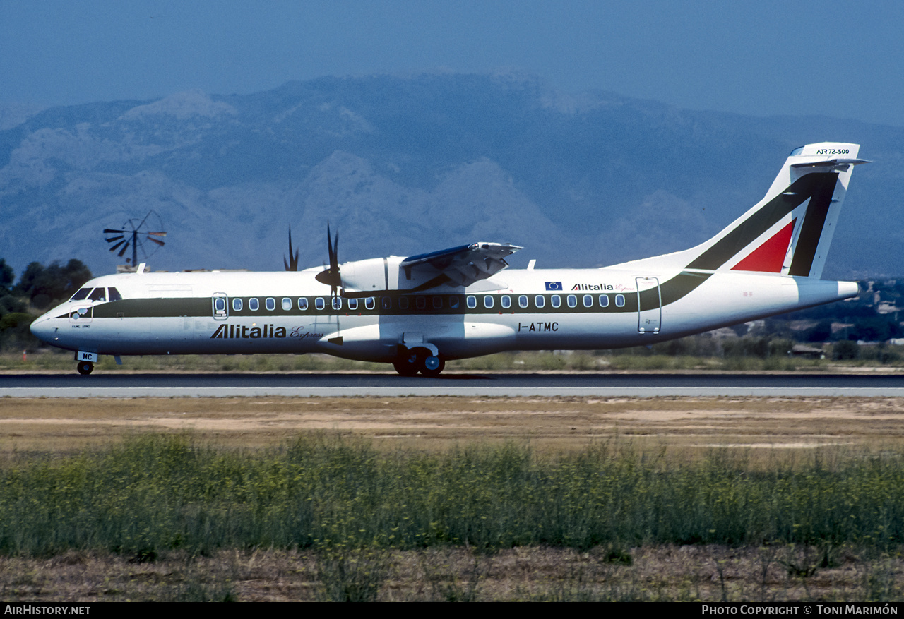 Aircraft Photo of I-ATMC | ATR ATR-72-500 (ATR-72-212A) | Alitalia Express | AirHistory.net #405135