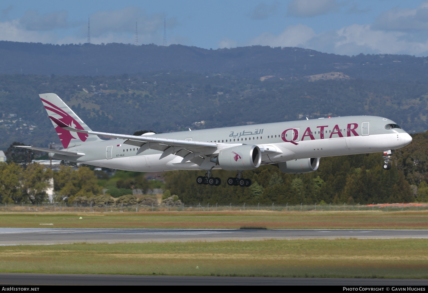 Aircraft Photo of A7-ALU | Airbus A350-941 | Qatar Airways | AirHistory.net #405137