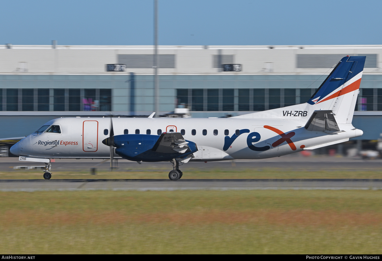 Aircraft Photo of VH-ZRB | Saab 340B | REX - Regional Express | AirHistory.net #405142